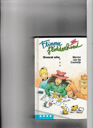 Flippa Flodderhoed / Overal olie / Klavertje vier-serie, Verzenden, Gelezen, Marion van de Coolwijk