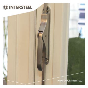 Intersteel set pomp-espagnolet incl. stangenset 2x125cm -, Verzenden, Nieuw