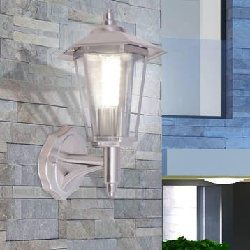 vidaXL Wandlantaarn voor buiten roestvrij staal, Verzenden, Nieuw, Staande lamp