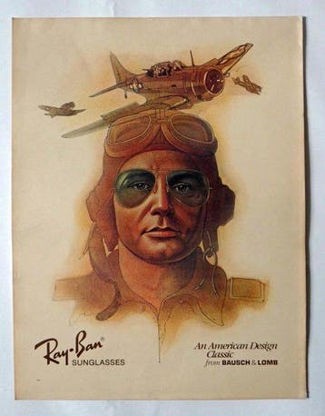 Anonymous - Bausch & Lomb - Ray-Ban Sunglasses - An American