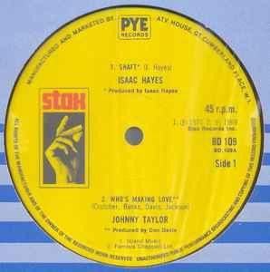 12 inch gebruikt - Isaac Hayes - Shaft / Whos Making Love, Verzenden, Zo goed als nieuw, 12 inch, R&B en Soul