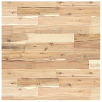 Acacia bistroblad 60x60cm - Retourdeal - 57% korting, Gebruikt, 50 tot 100 cm, Vierkant, Tafelblad