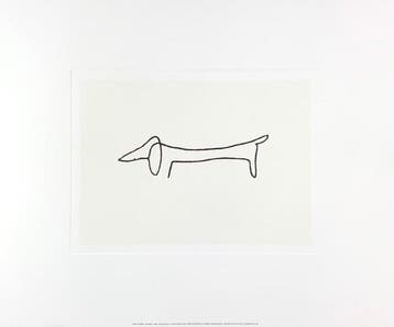 (After)Pablo Picasso (1881-1973) - Hund Dog Le Chien -