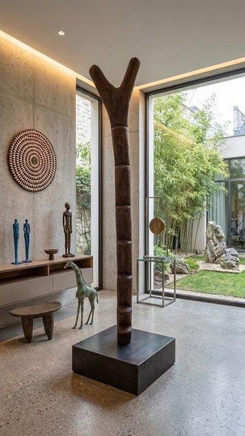 Echelle Dogon - 150 cm - sculptuur - Mali