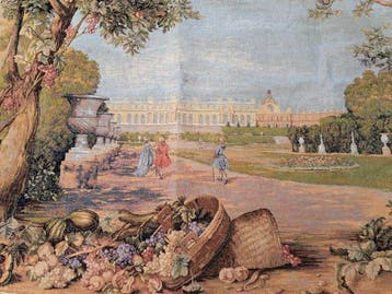 globys - Wandtapijt - 108 cm - 150 cm - De tuinen van, Antiek en Kunst
