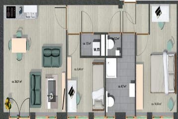 Appartement Stationsplein in Heerenveen, Heerenveen, Via bemiddelaar, Friesland, Appartement
