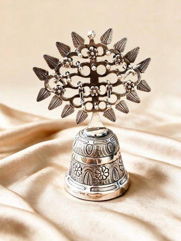 Figuur - Campanilla en plata - .925 zilver, Antiek en Kunst