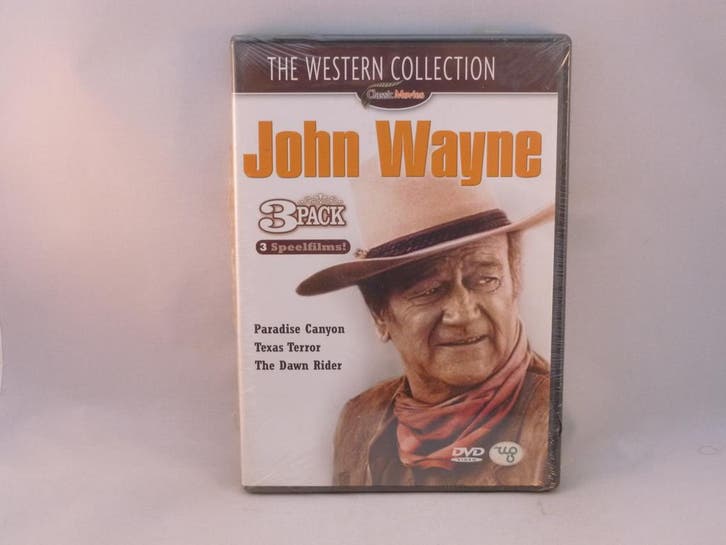 John Wayne - The Western Collection (3 DVD)Nieuw, Cd's en Dvd's, Dvd's | Overige Dvd's, Zo goed als nieuw, Ophalen of Verzenden