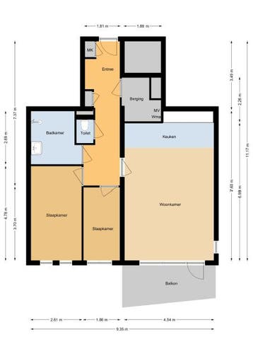 Te huur: Appartement Dukatenburg in Nieuwegein, Nieuwegein, Utrecht, Appartement
