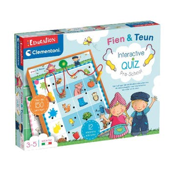Clementoni Leerspel Fien en Teun Qu van €15,99 voor €14,94, Ophalen of Verzenden, Nieuw