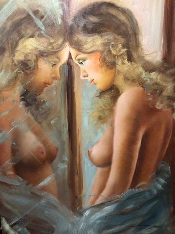 École Européene (c. 1960) - Miroir, miroir