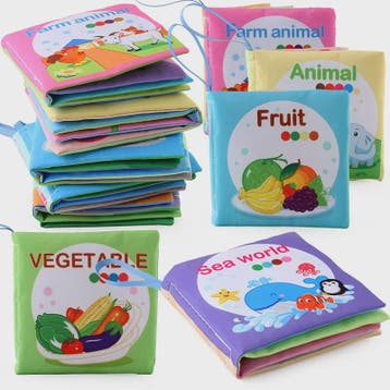 Zacht Stoffen Babyboek - Educatief & Interactief voor Baby's, Verzenden, Nieuw