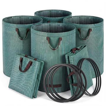 Tuinafvalzak Set van 6 x 280 Liter Groen (Voor in Huis), Verzenden, Nieuw