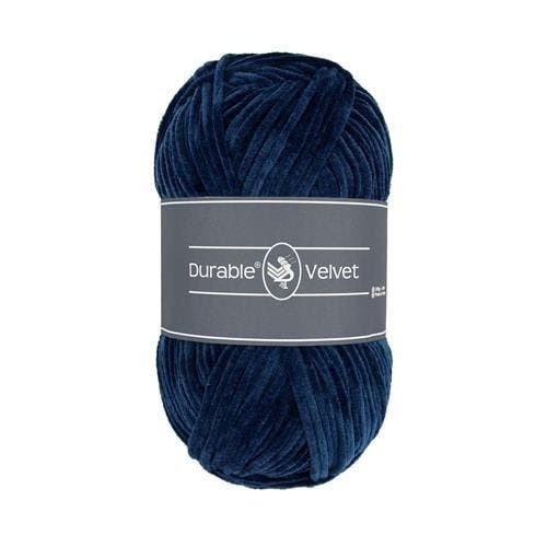 Durable Velvet 321 Navy - Haakgaren / Breigaren, Hobby en Vrije tijd, Breien en Haken, Breien of Haken, Nieuw, Wol of Garen, Ophalen of Verzenden