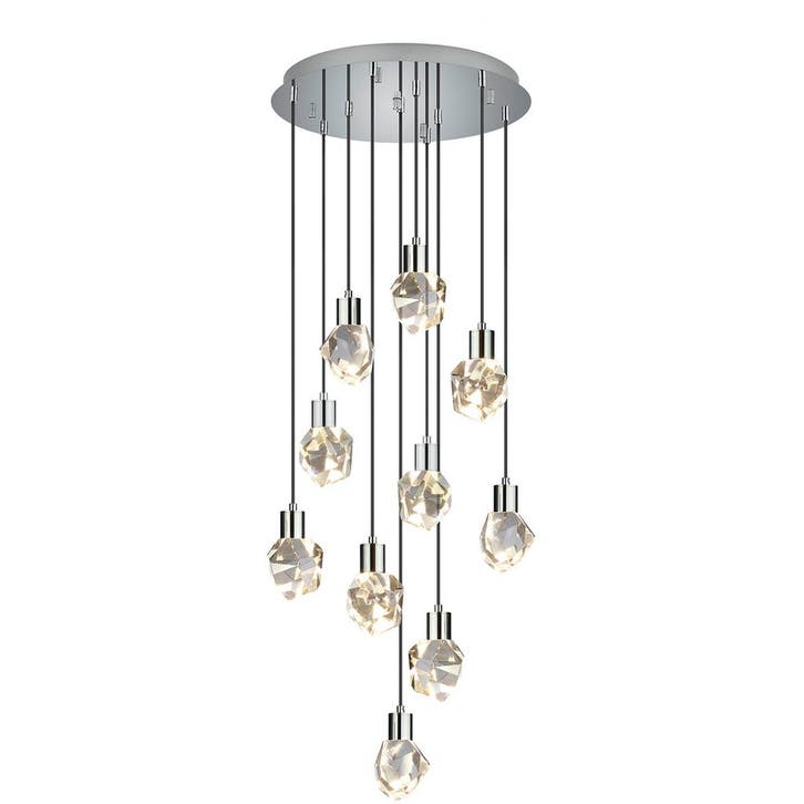 LED Hanglamp - Trio Select Verano - incl. 10x SMD. 5.5 Watt, Huis en Inrichting, Lampen | Hanglampen, Nieuw, Metaal, Ophalen of Verzenden