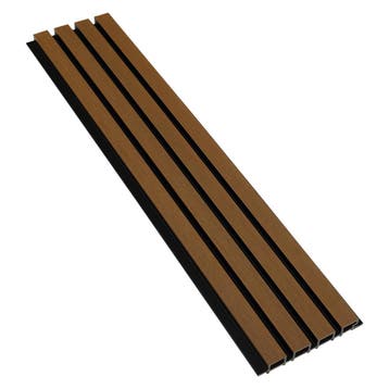 Composiet Gevelbekleding WPC 2900 x 219 x 28 mm, Ophalen of Verzenden, Nieuw, Overige materialen, 20 tot 50 mm