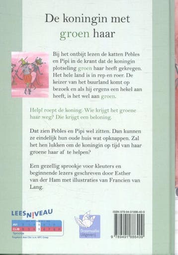 De koningin met groen haar / AVI M5 9789491886409, Verzenden, Gelezen, Esther van der Ham