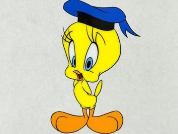 Warner Bros. – Officiële Beperkte Oplage Sericel - Tweety, Nieuw in verpakking