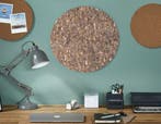 Rond Prikbord Design - Country Dark - 60 cm, Ophalen of Verzenden, Nieuw