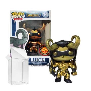 Funko Pop  WOW  Illidan 14 Gold Patina 2015 Pop Asia, Verzenden, Nieuw