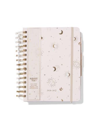 HEMA Sassy me schoolagenda 2026-2027 18x21.7x3.5cm manen, Verzenden, Nieuw