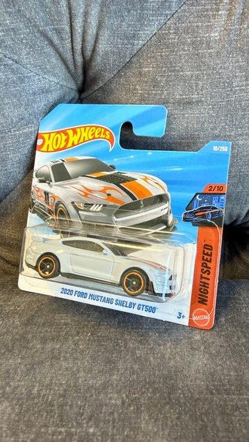 Hot Wheels 1:64 - Modelauto - Rare Error: Ford Mustang, Hobby en Vrije tijd, Modelauto's | 1:5 tot 1:12, Nieuw