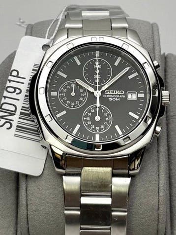 Seiko - Chronograph - Zonder minimumprijs - SND191P1 100M