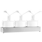 GGM Gastro | Flessenhouder - Rek - RVS - 600x203x90mm - |, Verzenden