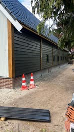 Stalen Rabatdelen met Isolatie I Vanaf €32,00/m2, Ophalen, Zo goed als nieuw, Overige materialen