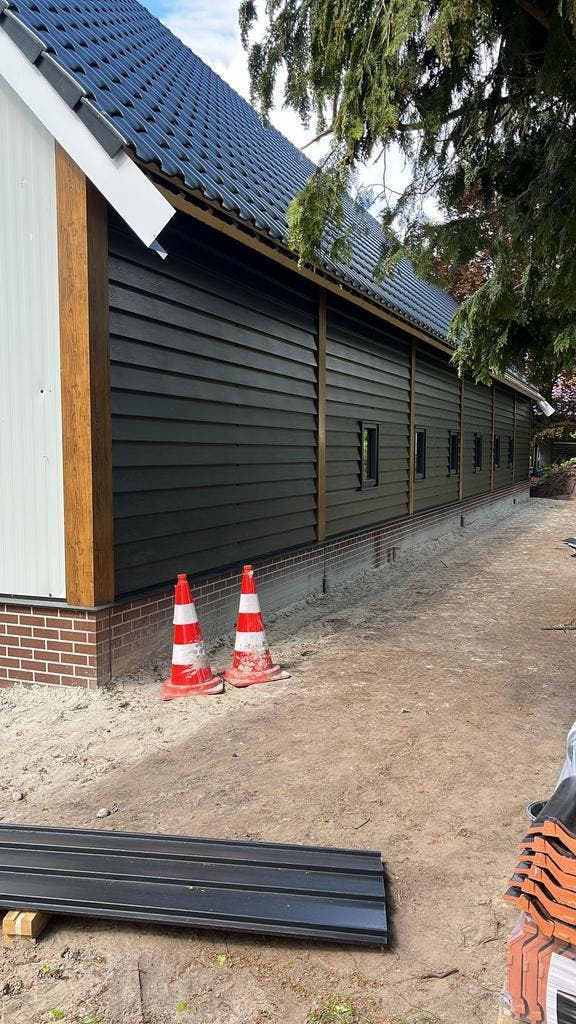Stalen Rabatdelen met Isolatie I Vanaf €32,00/m2, Doe-het-zelf en Verbouw, Platen en Panelen, Zo goed als nieuw, Overige materialen