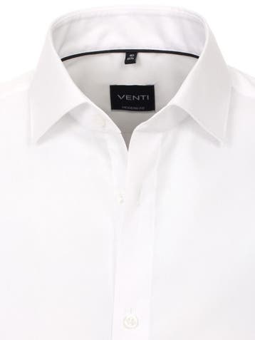 Venti Overhemd Met Manchet Modern Fit 001980-000 Wit, Verzenden, Nieuw, Wit