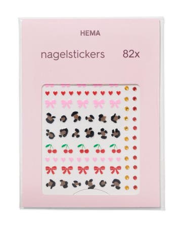 HEMA Nagelstickers panter - 82 stuks, Verzenden, Nieuw