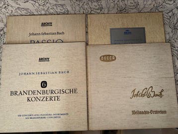 Johann Sebastian Bach - 4 x box sets- Passio Secundum, Nieuw in verpakking