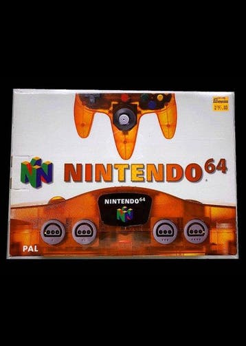 Nintendo - Nintendo 64 - N64 Funtastic Fire Orange NIB MINT, Nieuw