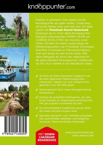 Fietsboek Noord-Nederland / Knooppunter.com [fietsgidsen], Verzenden, Zo goed als nieuw, Harry Bunk