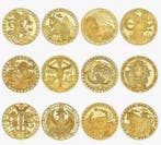 Themacollectie - Thema collectie - Set van 12 munten met de