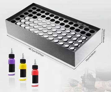 Wandrek 78 Gaten – IJzeren Nagellak en Lippenstift Organizer, Verzenden, Nieuw