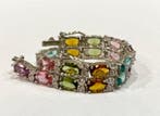 Zonder minimumprijs - Armband Zilver - 2.40ct. tw. Citrien -, Sieraden, Tassen en Uiterlijk, Armbanden, Nieuw