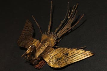 Kabuto - Japan - Peacock Maetate van Kabuto : E3-385, Antiek en Kunst
