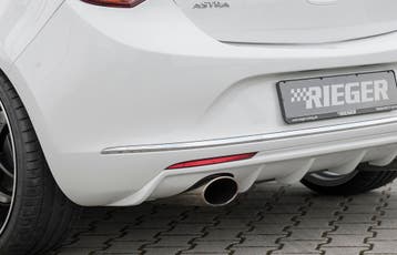 Rieger diffuser | Astra J: 10.12- (vanaf Facelift) - 5-drs.,, Verzenden, Nieuw, Opel