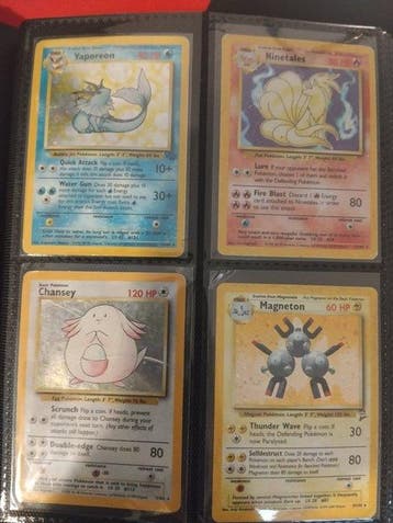 Pokémon - 136 Incompleet album - WOTC - Fossil, Jungle, Base, Nieuw