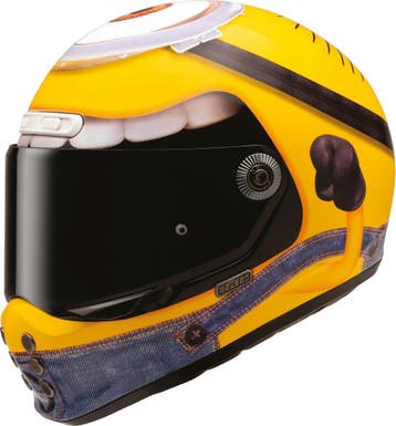 HJC V10 Stuart Minions Universele Integraalhelm, Motoren, Nieuw met kaartje, HJC, Heren, Verzenden