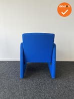 Artifort - Wachtkamerstoel - met blauwe stoffering, Vergader- of Presentatieruimte, Ophalen of Verzenden, Gebruikt, Stoel