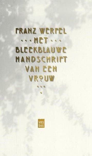 Het bleekblauwe handschrift van een vrouw, Ophalen of Verzenden, Nieuw