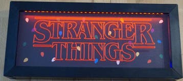 Stranger Things - The Upside Down Lamp LED Light Box –, Nieuw