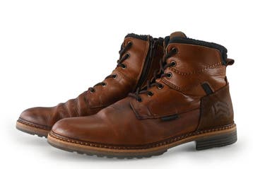 Bullboxer Veterboots in maat 40 Cognac, Overige kleuren, Verzenden, Boots, Gedragen