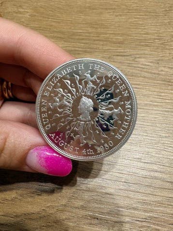 Verenigd Koninkrijk. Elizabeth II. Crown 1980 “ 80°