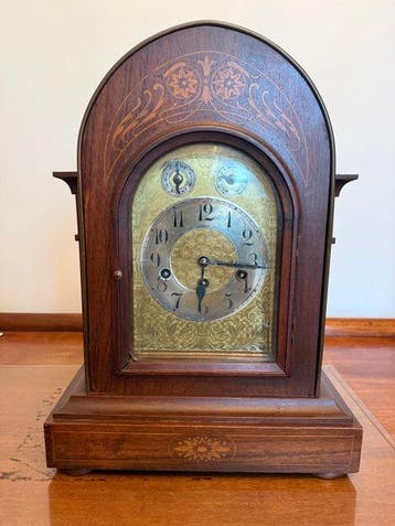 Pendule - - Mahonie - 1920-1930, Antiek en Kunst