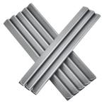 PVC Privacystrips - 1 stuk - licht grijs, Tuin en Terras, Schuttingen, Verzenden, Nieuw
