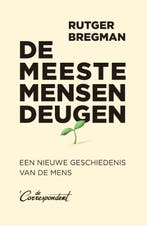 De meeste mensen deugen 9789082942187 Rutger Bregman, Verzenden, Zo goed als nieuw, Rutger Bregman